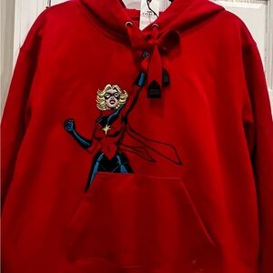 Coach & Marvel Superhero Hoodie NWT Adult Small